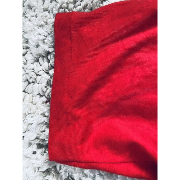 Vintage Single Stitched Elvis Presley T-Shirt Mens Hanes Size XL Red Signed - Picture 4 of 10